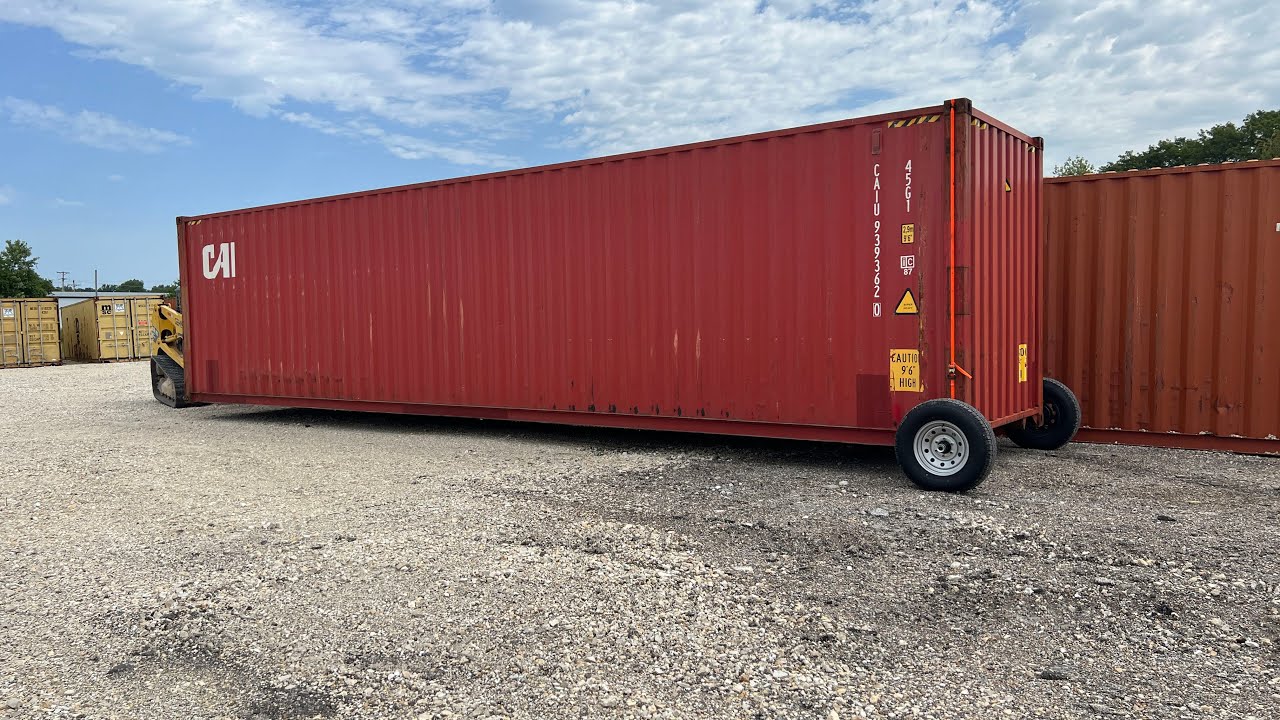 EZY Wheels | Shipping Container Adapters | Moving Large Shipping Containers