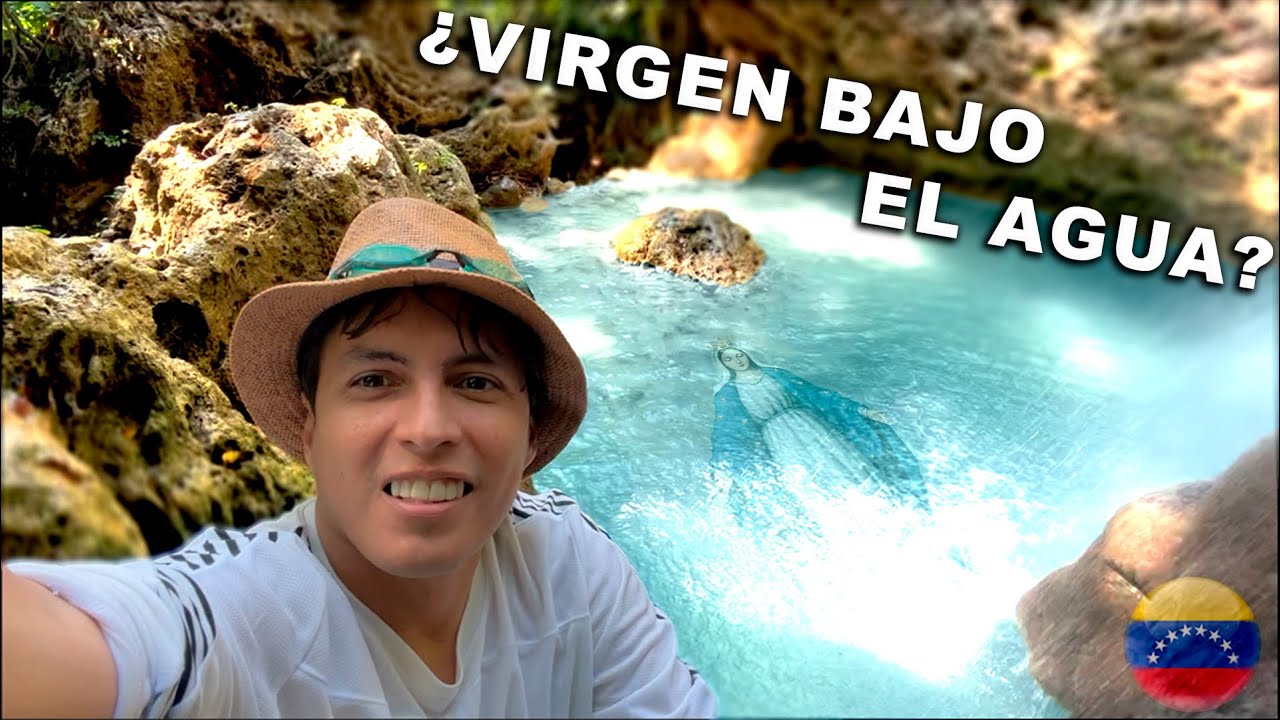 Una POZA AZUL en PUERTO LA CRUZ  #venezuela
