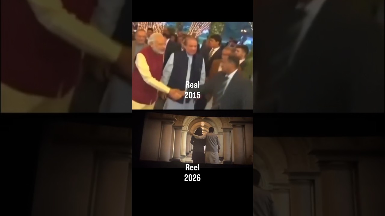 Modi Surprise Visit In Pakistan Nawaz Sharif Feat. Dhurandhar 2 #modi #dhurandhar #shorts