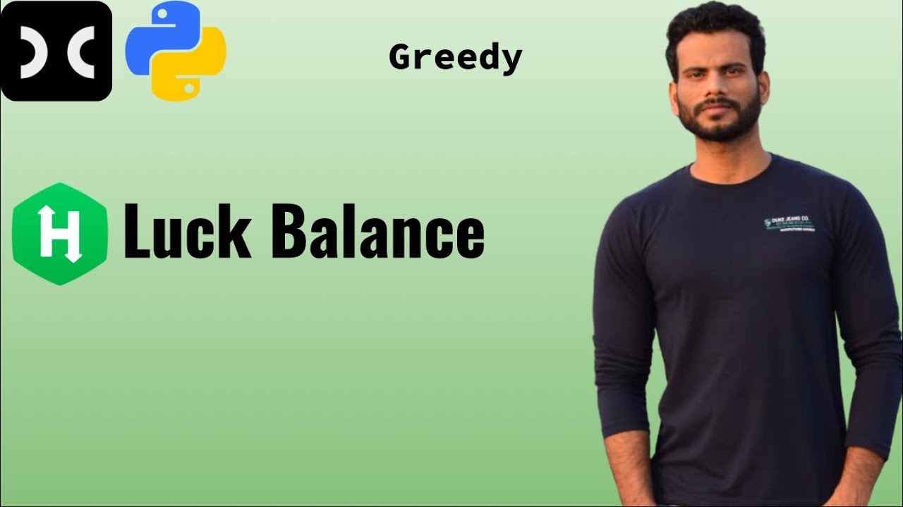 Luck Balance | HackerRank | Greedy | Interview