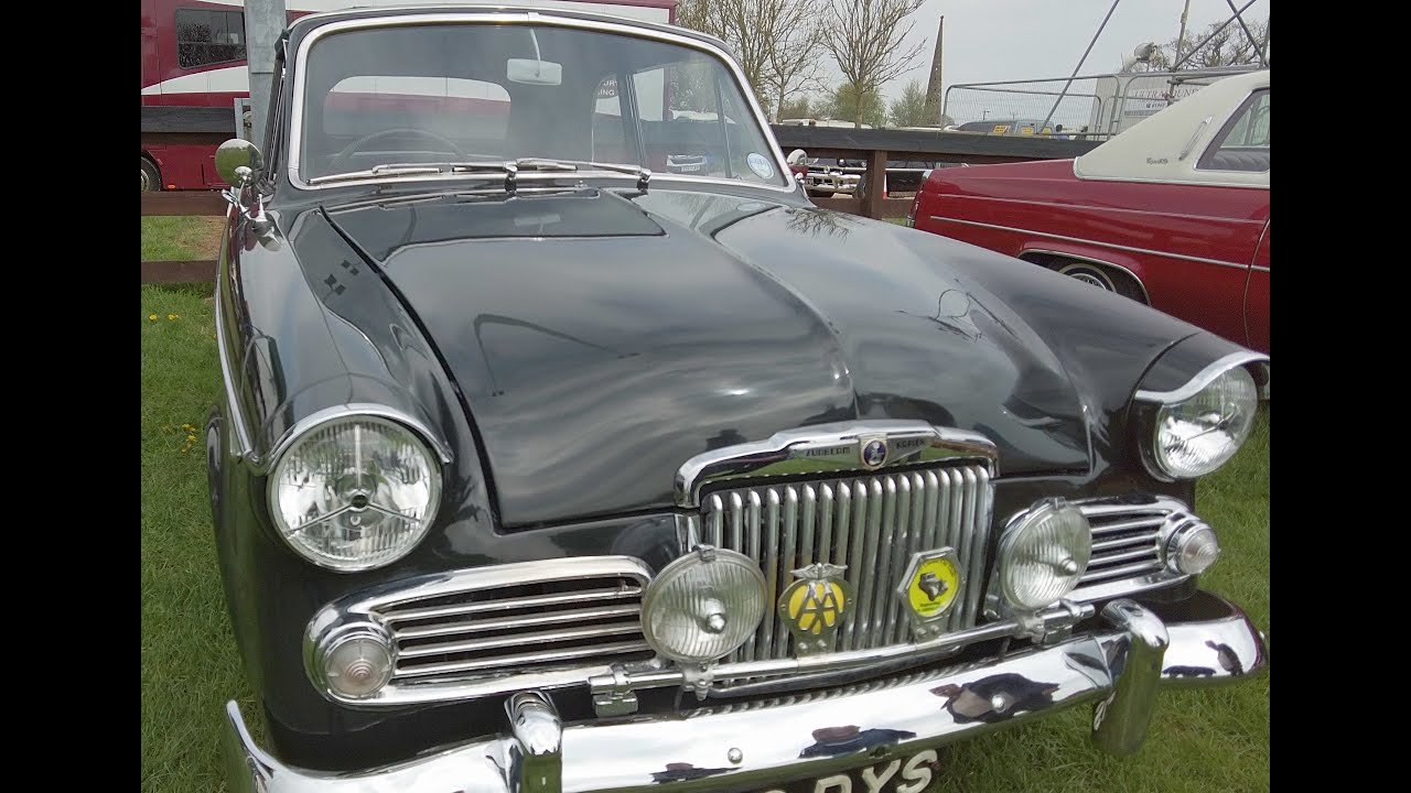 A Selection of Classic Vehicles at the Abbey Hill Steam Rally - April 2023