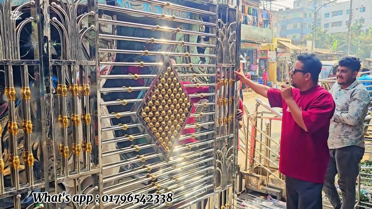 সল্প মূল্য  ভাইরাল ডিজাইনের গেইট  ডেলিভারি দিলাম কুমিল্লা  মাঝিগাছা  এলাকায়  বিস্তারিত  ভিডিও তে । 