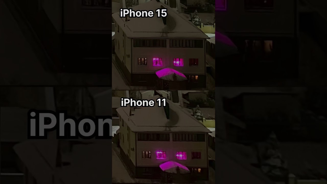 Какая камера лучше? | Сравнение камер iPhone 15 и iPhone 11