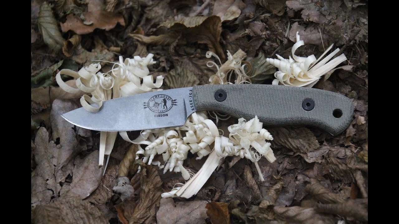ESEE Camp Lore J. Gibson JG3 - test - recenze