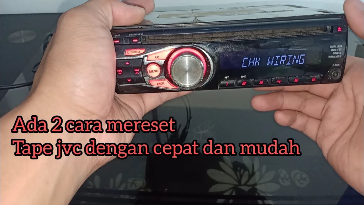 Memperbaiki tape JVC muncul miswiring