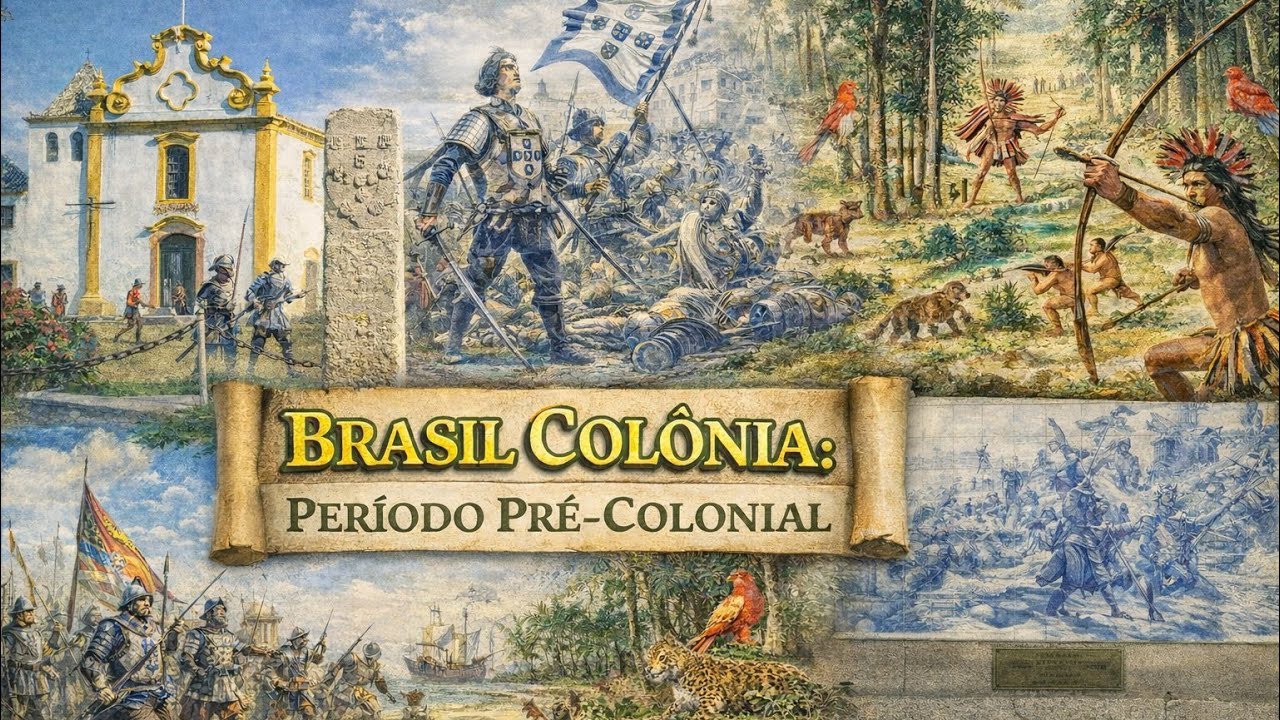 Aula Brasil colônia: Período pré-colonial 