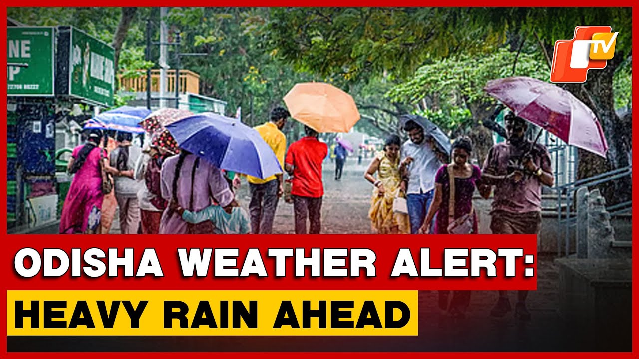 Low-Pressure System To Trigger Heavy Rainfall And Thunderstorms In Odisha; IMD Issues Alerts