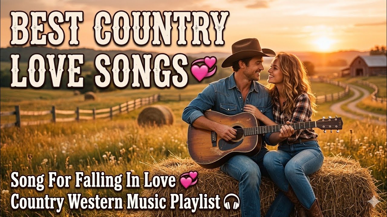 Best Country Love Song 💕 Song For Falling Love Country Western Music Playlist 🎧