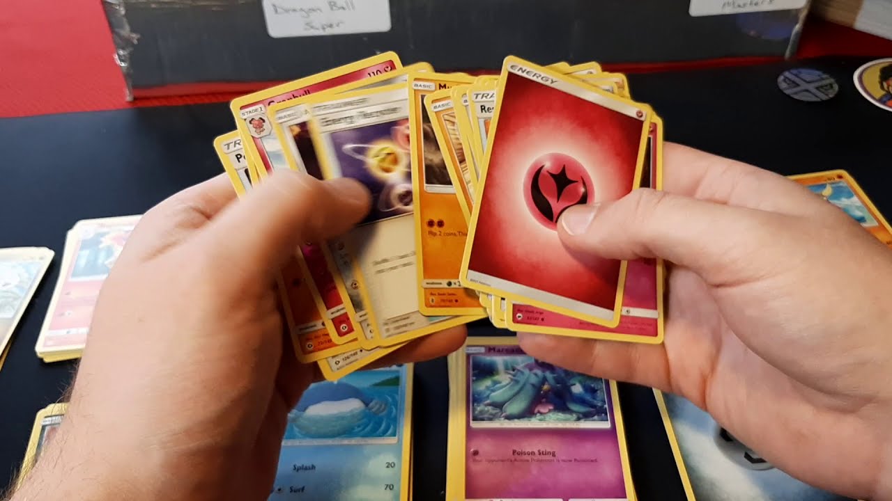 ASMR Pokemon Card Sorting! Gum Chewing, Mouth Sounds, No Talking
