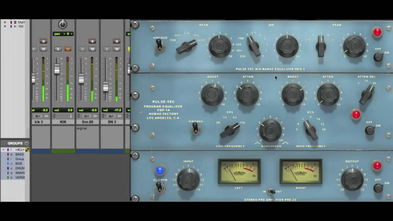 Nomad Factory Pulse-Tec EQs Demo 2