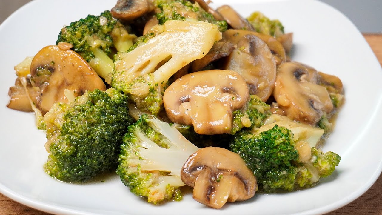 Brokkoli wurde noch nie so köstlich zubereitet! 🔝 Top 2 Rezepte Brokkoli mit Champignons.