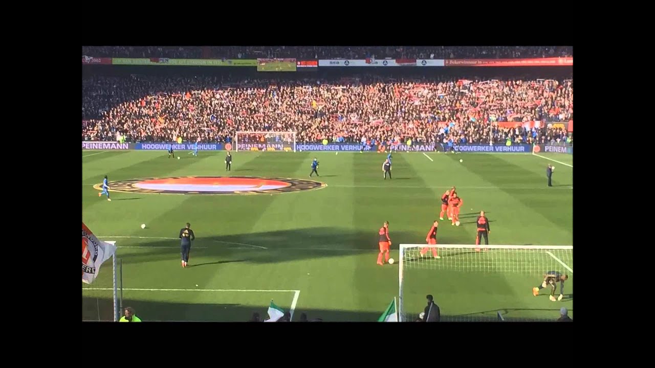 Pre-match Feyenoord-Ajax YNWA/MijnFeyenoord/Opkomst