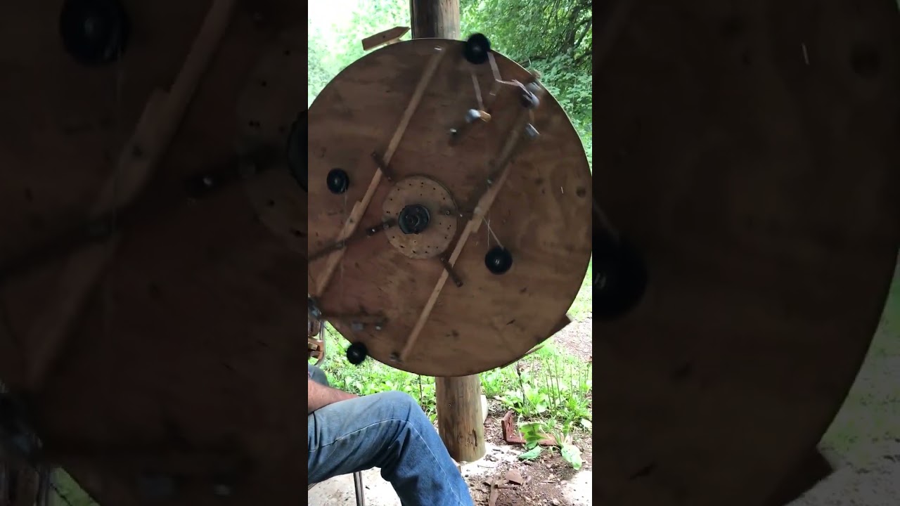 Bessler wheel test
