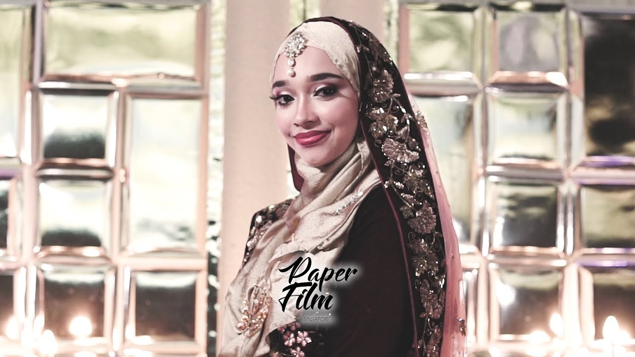 Hussain & Rafida Wedding Highlights | Singapore Indian Muslim Wedding Cinematography