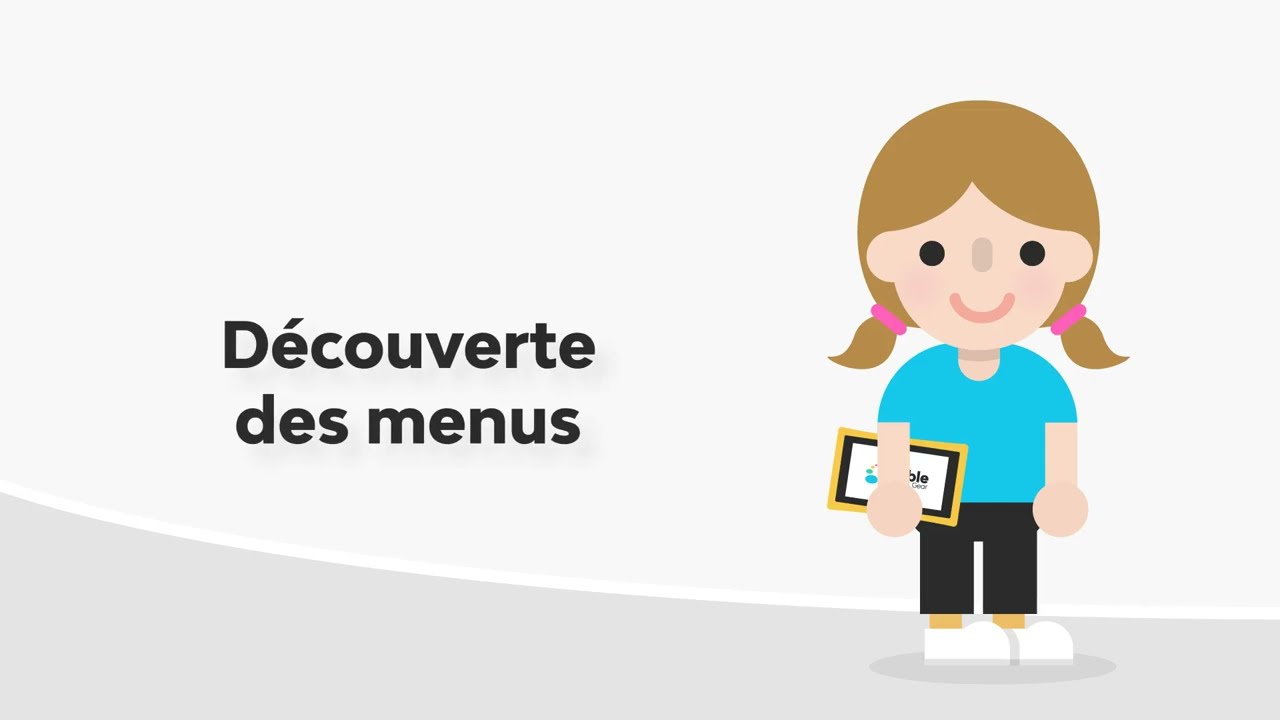 Nos Tutos Vid&eacute;o | Peeble Gear Disney Kids Tablet | Configuration des menus