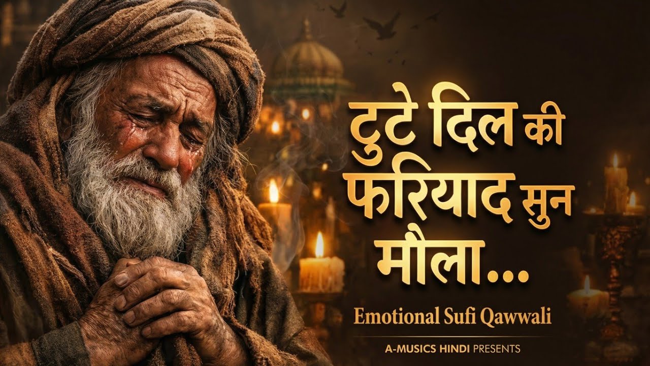 टूटे दिल की फरियाद सुन मौला |  Sufi Kalam Hindi | Very Sad Qawwali | Dil Se Rula Dene Wali Qawwali