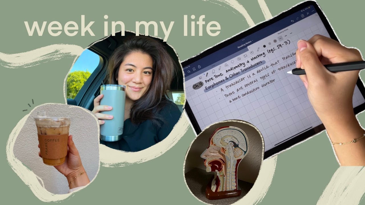 🤍 weekly vlog | ana luisa try-on, slp clinical placement, note-taking
