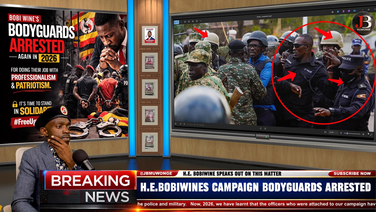 H.E. Bobi Wine’s Campaign Security Officers Arrested, Interogated about his Plans.