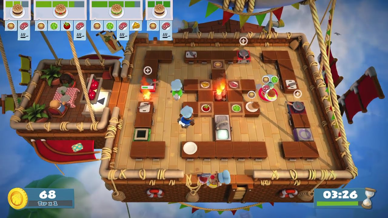Kaiju Krew OVERCOOKED CHRISTMAS