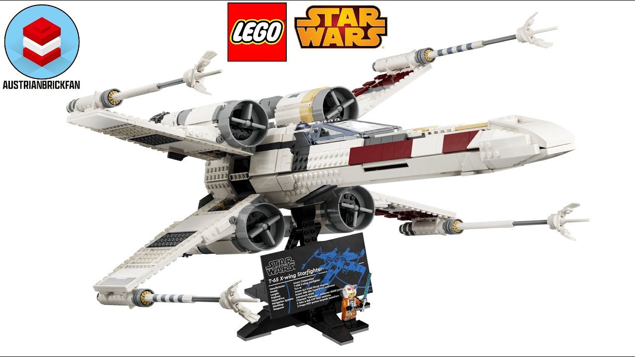 LEGO Star Wars 75355 X-Wing Starfighter - LEGO Speed Build Review - Ultimate Collectors Series