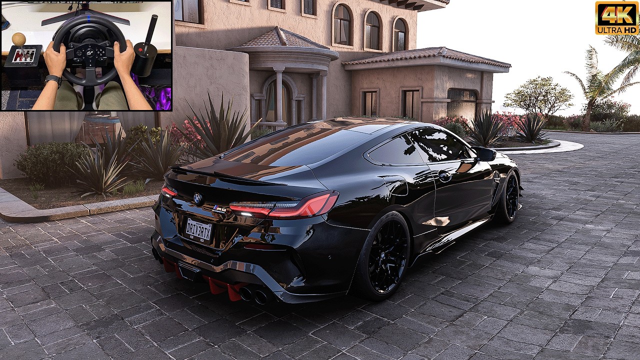BMW M8 Competition - Forza Horizon 5 | Thrustmaster T300 RS
