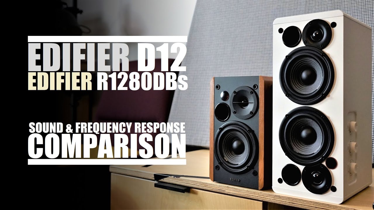 DSAUDIO.review || Edifier D12 против Edifier R1280DBs || sound.DEMO
