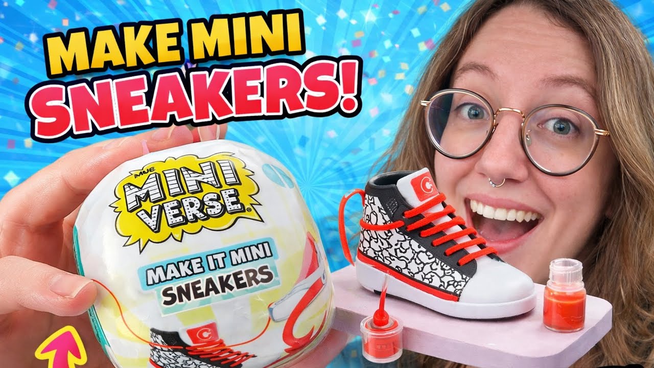 Miniverse Make It Mini Sneakers Tutorial 👟 ASMR Step-by-Step
