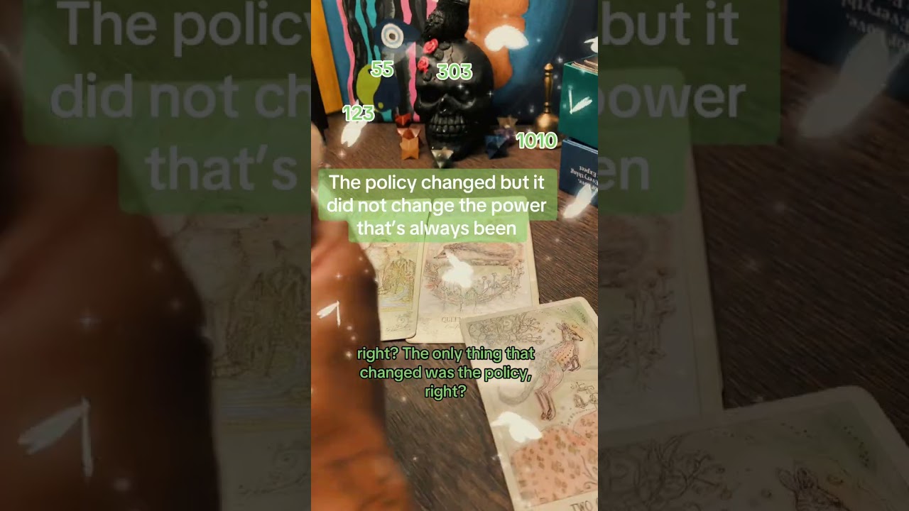 The policy changed but it did not change the power that’s always been