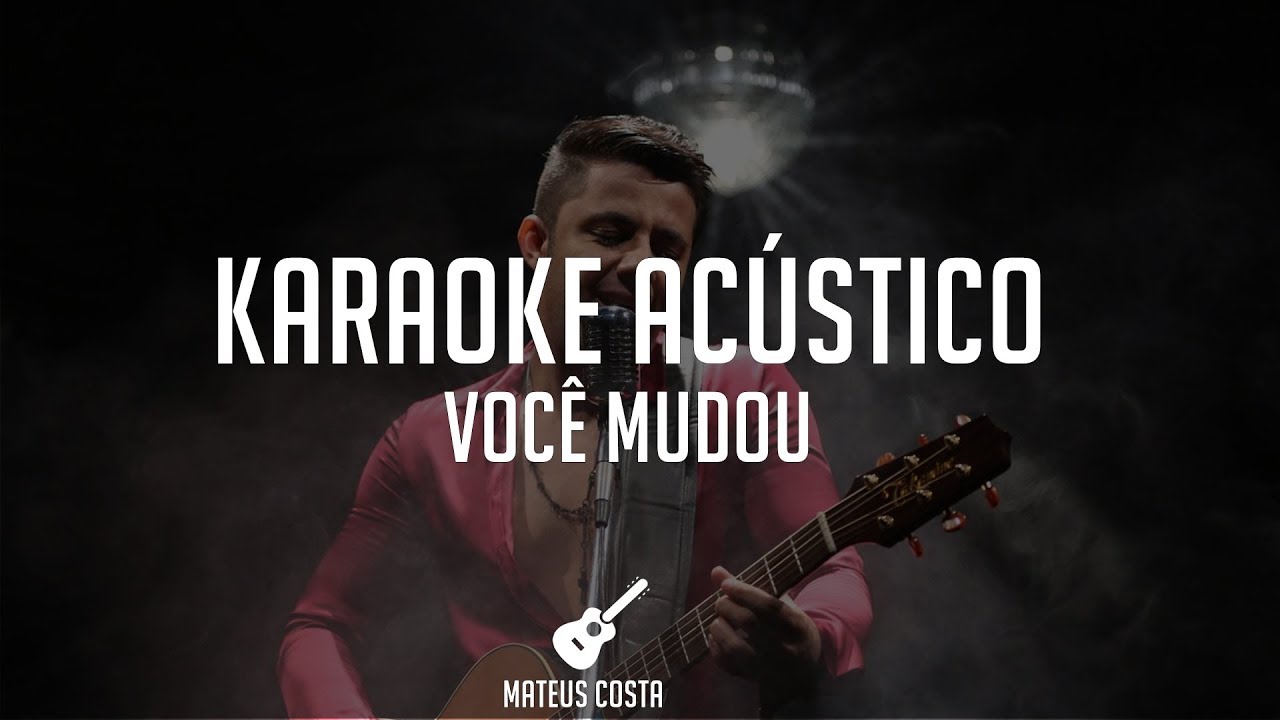 Cristiano Araújo - Você Mudou - PLAYBACK ACÚSTICO