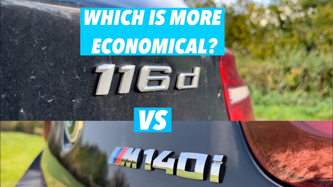 BMW M140i более экономичный, чем BMW 116d?