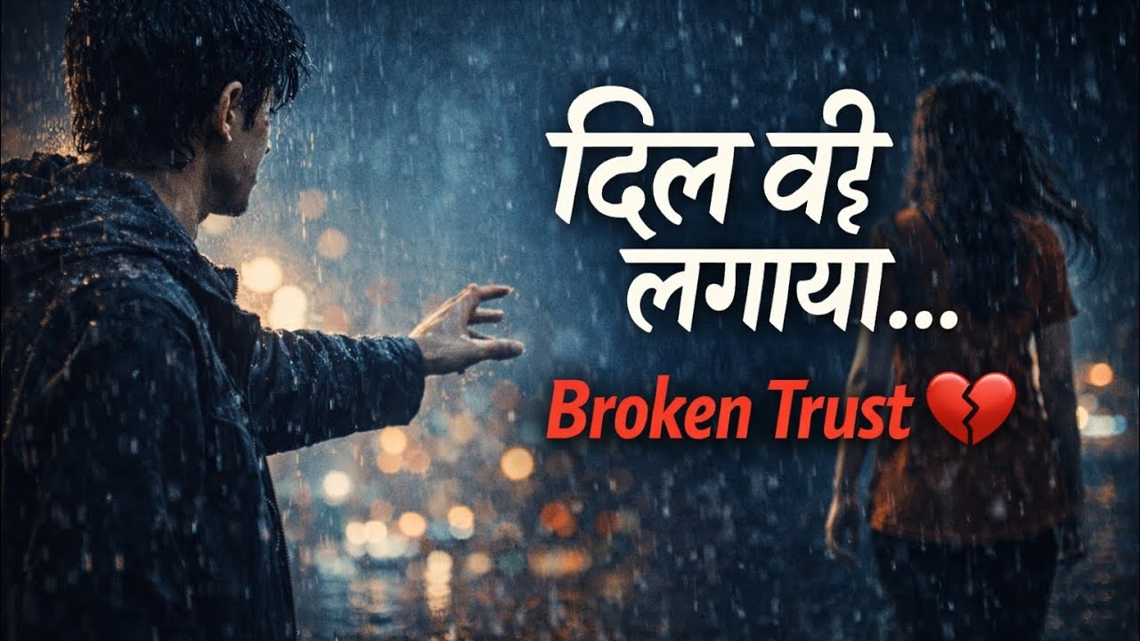 Tune Dil Wahi Lagaya - Sad Lofi Song | Heart touching Hindi Status