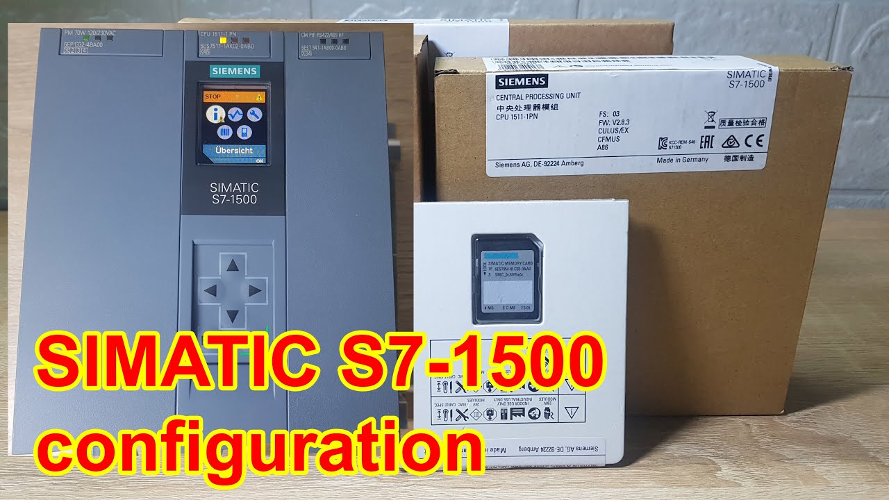 Introduce the hardware configuration SIMATIC S7-1500 - P12 | Cấu hình cơ bản PLC S7-1500