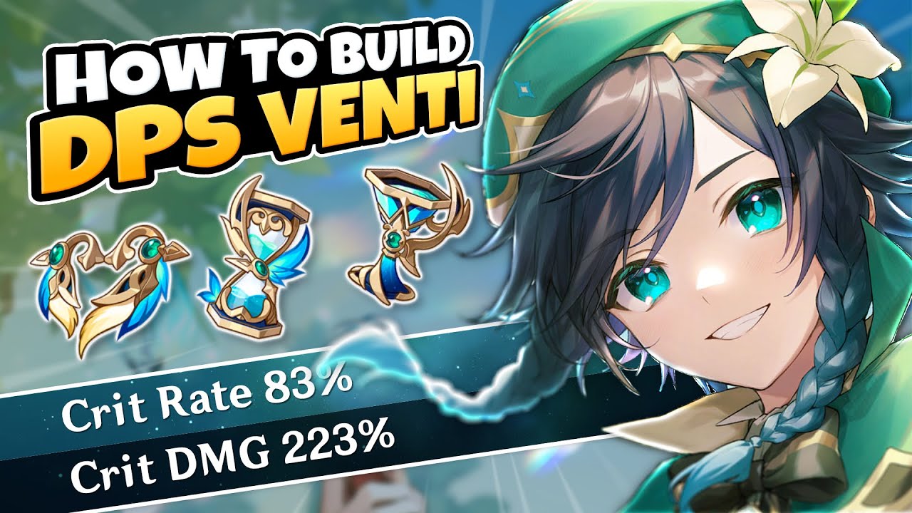 How To Build Main DPS Venti in Luna IV | Updated Venti Guide