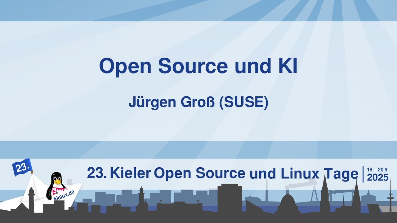 Open Source und KI [23. Kielux 2025]