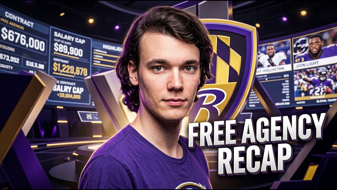 From Injury Concerns to Big Contracts: The Ravens Strategy in Free Agency