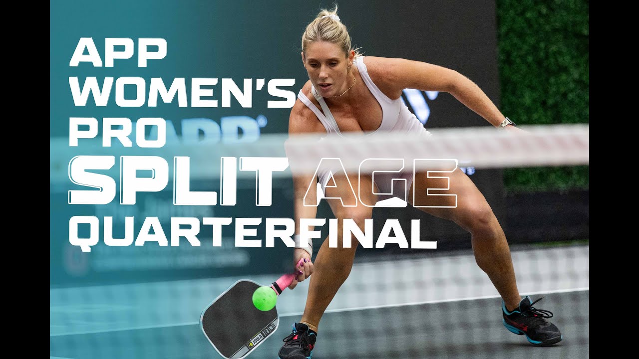 APP Women's Pro Doubles Split Age Quarterfinal - Harris & Gallwas vs. Bates & Endara