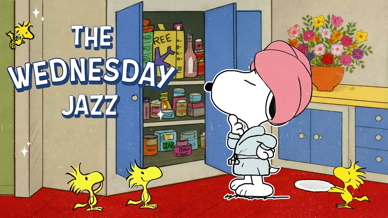 Start Your Wednesday Morning Right with Snoopy Jazz 🎷🥣🌼| Smooth Playlist to Mood Up Your Day