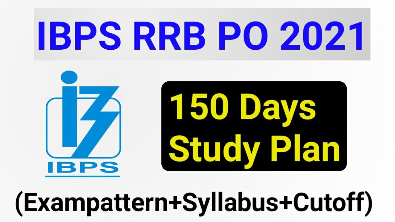 IBPS RRB PO 2021|| 150Days Study Plan || RRB PO ||  How to Prepare for bank exam