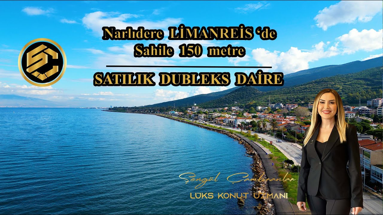 Narlıdere Limanreis Sahile 150 metre 7 Yaşında Satılık 2+1 Daire