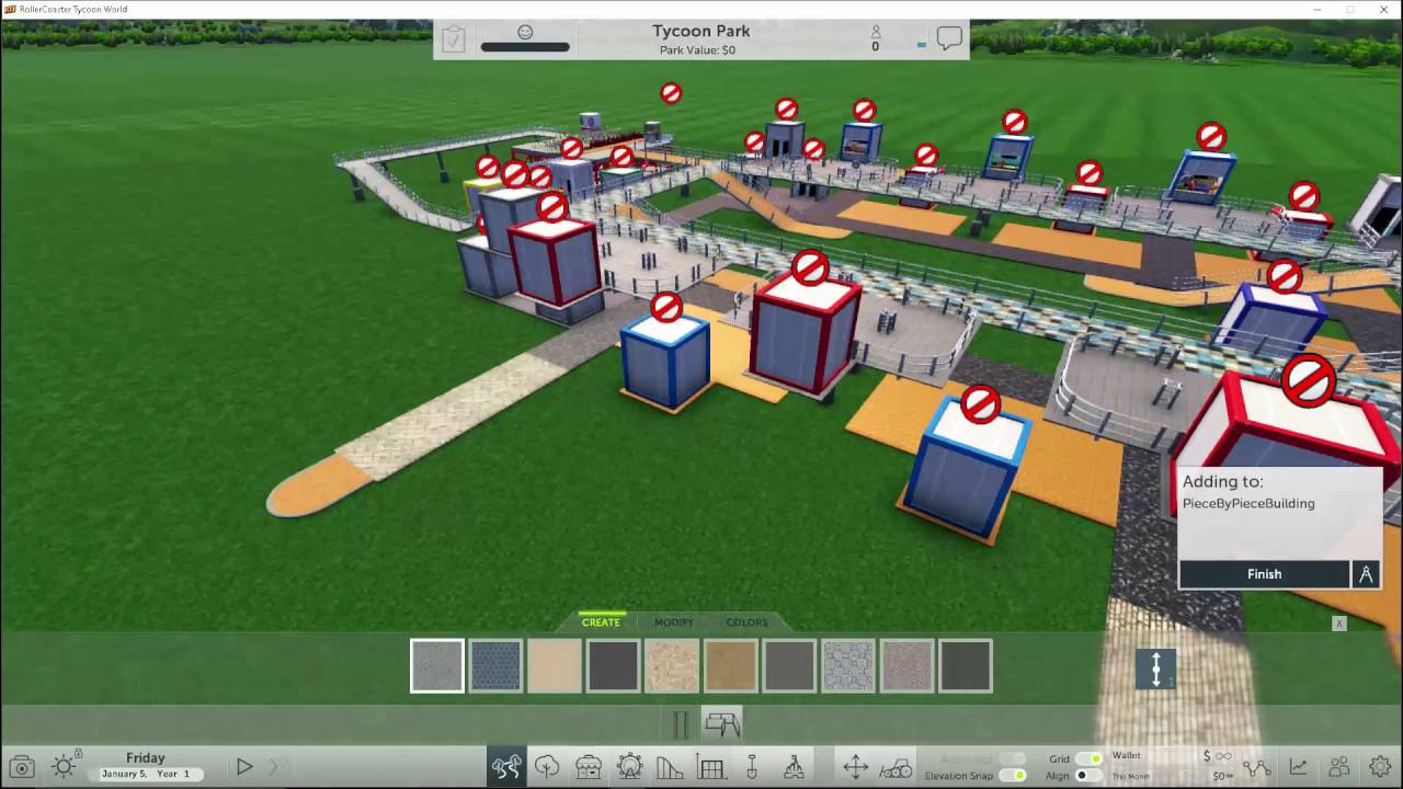 RCTW - Multi-Story Piece by Piece Building Part 1a
