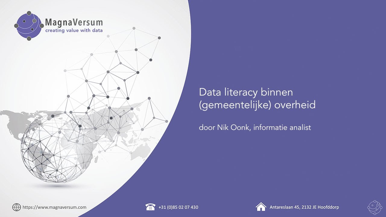 Data literacy binnen gemeentelijke overheid