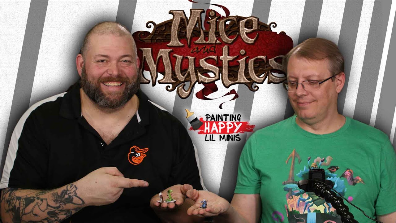Painting Happy Lil Minis: Mice and Mystics Part 1