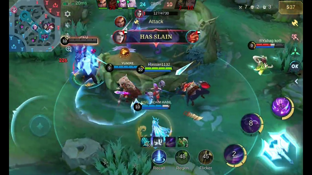 20 kills Ixia MVP