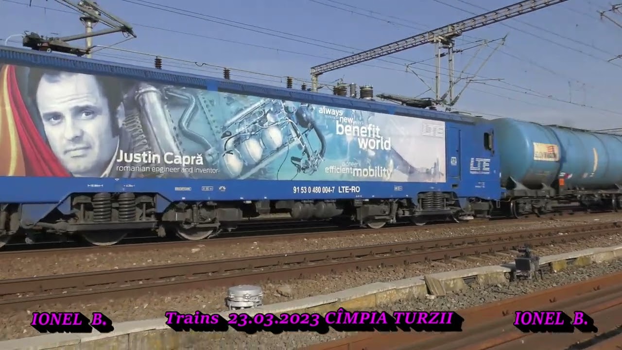 Trenuri / TRAINS station CÂMPIA TURZII MARCH 23, 2023