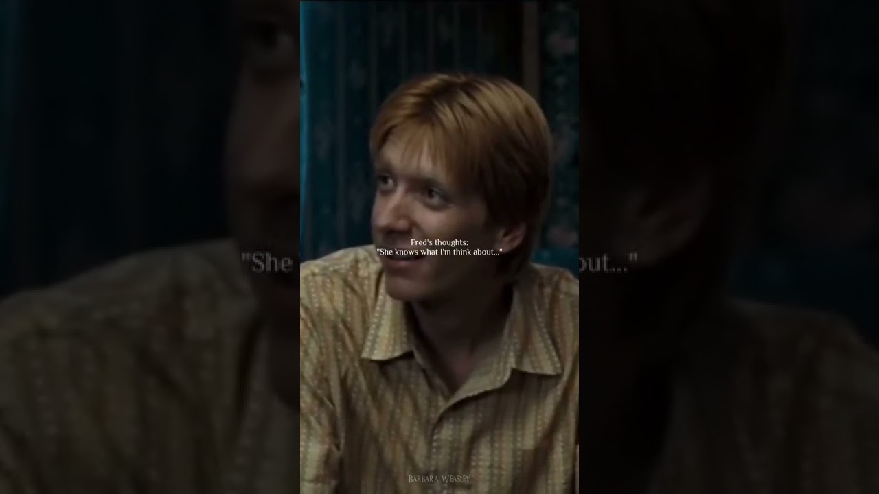 Pov: Fred Weasley &times; Y/n