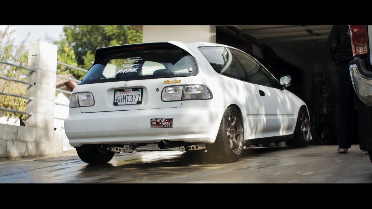 John's EG6 || Rays Gram Lights Frozen Bronze 57DR's [4K]