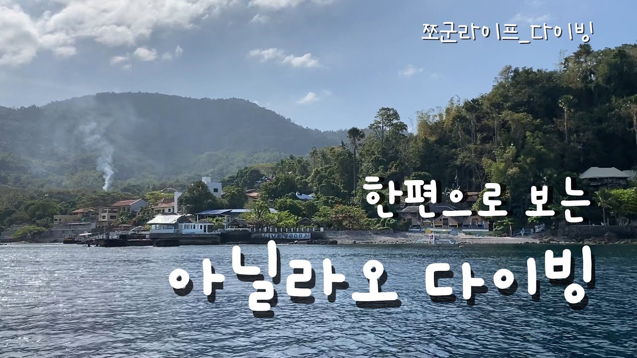 한편으로 보는 아닐라오 다이빙