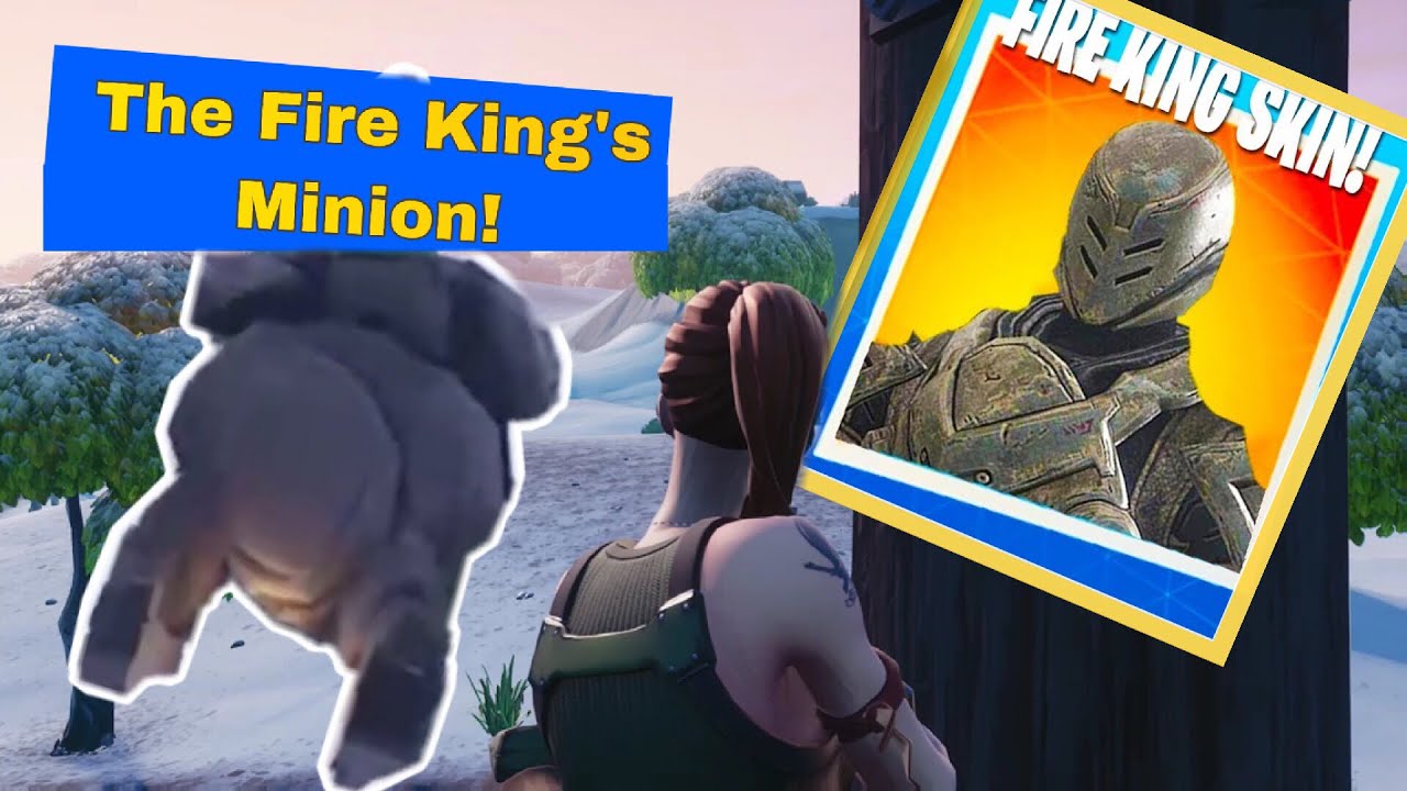 The Rocks Statue is the Fire King&rsquo;s Minion!!//Giveaway in the description//