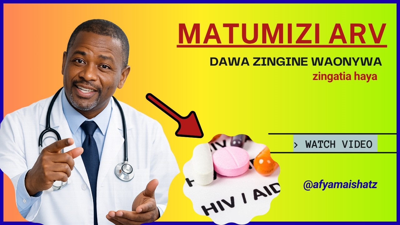 Virusi vya UKIMWI na ARVs, virutubisho vitasadia?