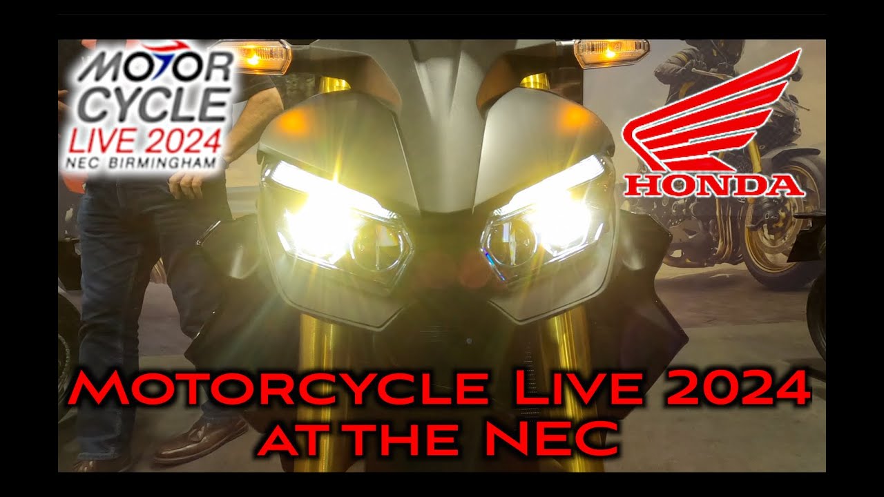 Honda at the Motorcycle Live Show 2024 at the NEC.